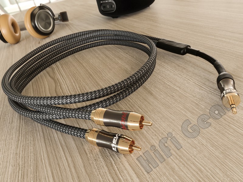 MAGNUS Jack 6.3 - Hi-End Audio Cable INTERCONNECT Stereo Jack 6,3 mm for  Hi-Fi interconnection